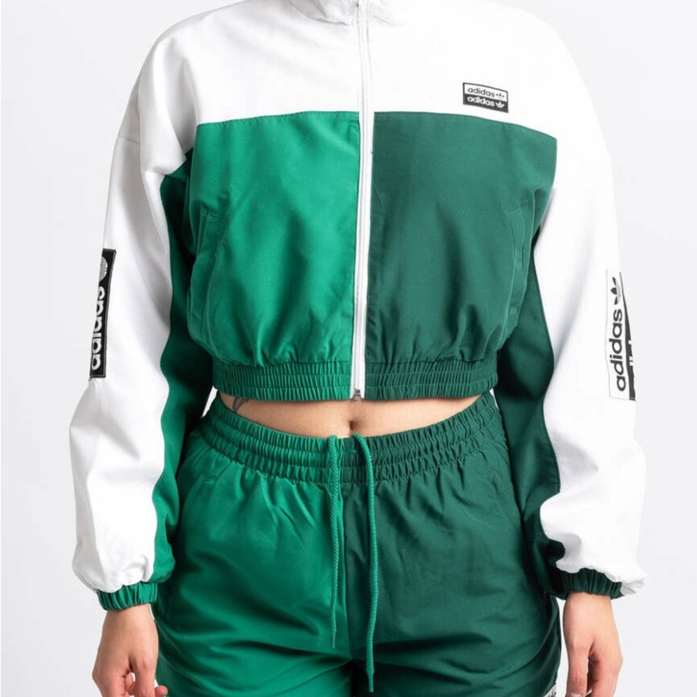 Adidas Vintage Two Tone Tracksuit